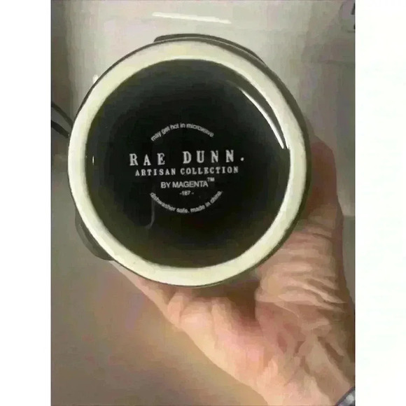 NWT Rae Dunn Halloween Black Bat Measuring Cups Orange Writing Rare - Picture 5 of 9